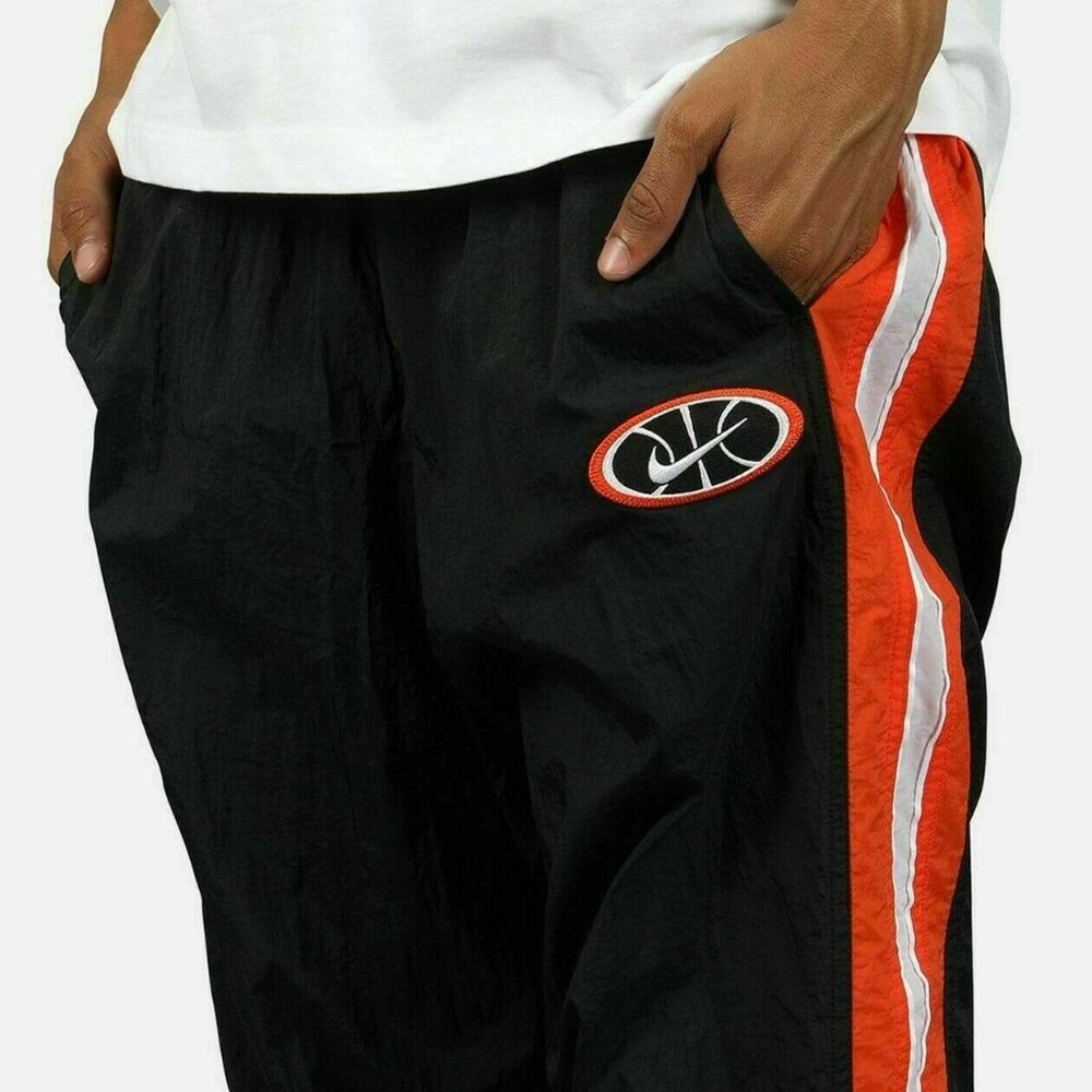 NWT Nike Throwback Woven Track Pants AV9758-010 Bl